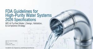 FDA Guidelines for High-Purity Water Systems