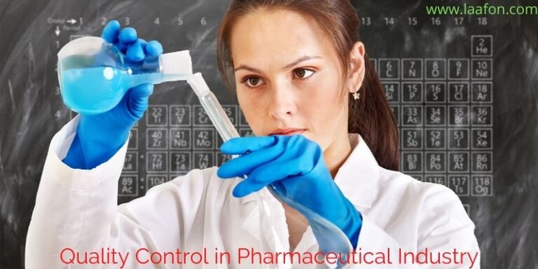 Quality Control in Pharmaceutical Industry