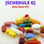 Schedule-G Drugs List