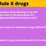 Schedule X Drugs List