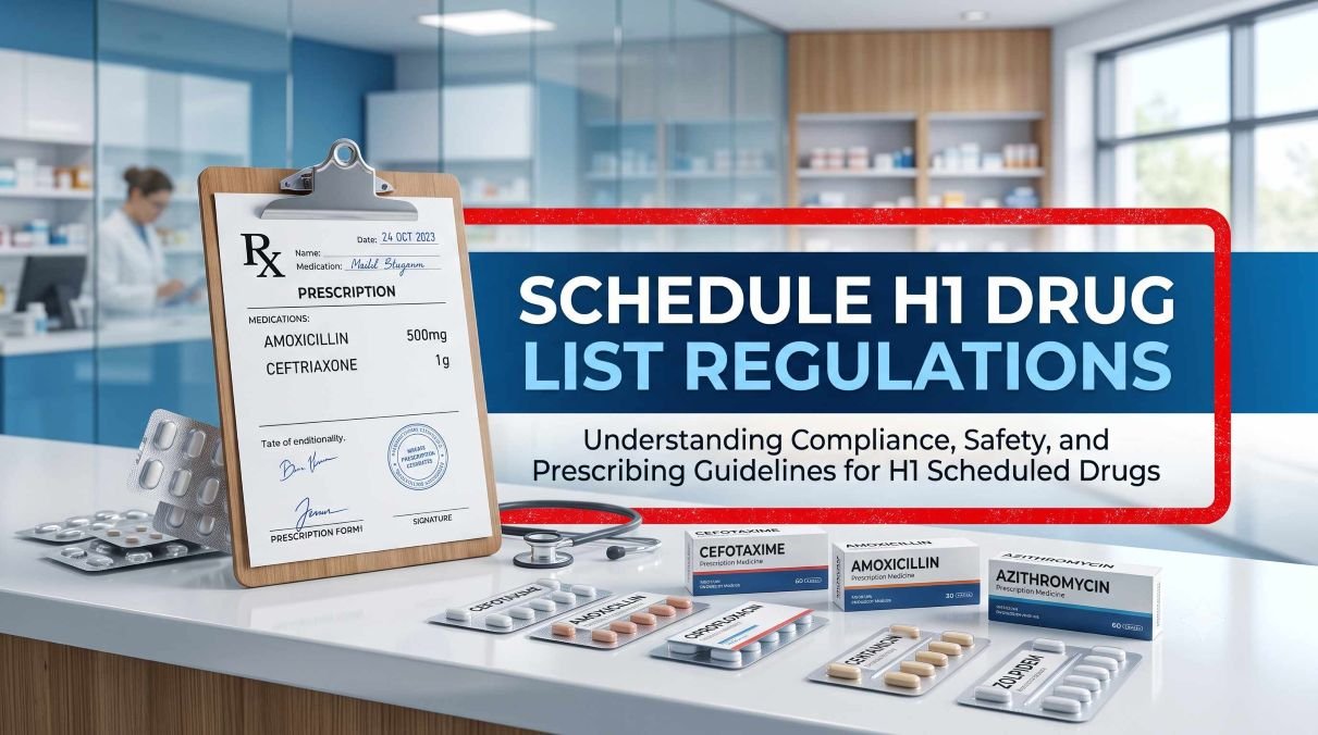 schedule h1 drug list