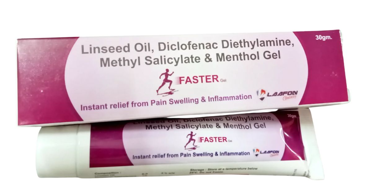 Diclofenac Diethylamine Linseed Oil Methyl Salicylate and Menthol gel