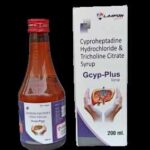 Read more about the article Gcyp Plus | Cyproheptadine Hydrochloride and Tricholine Citrate Syrup