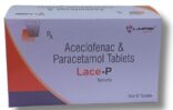 Lace-P Tablet | Aceclofenac and Paracetamol Tablets