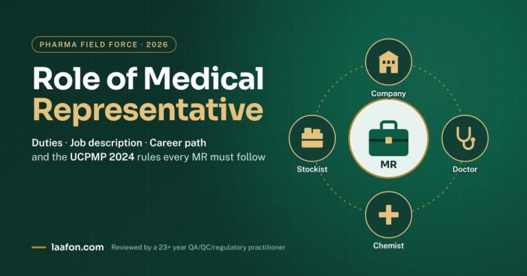 Role of Medical Representative: Duties, JD and UCPMP 2024 Rules Role of medical representative: how an MR links the pharma company, doctor, chemist and stockist