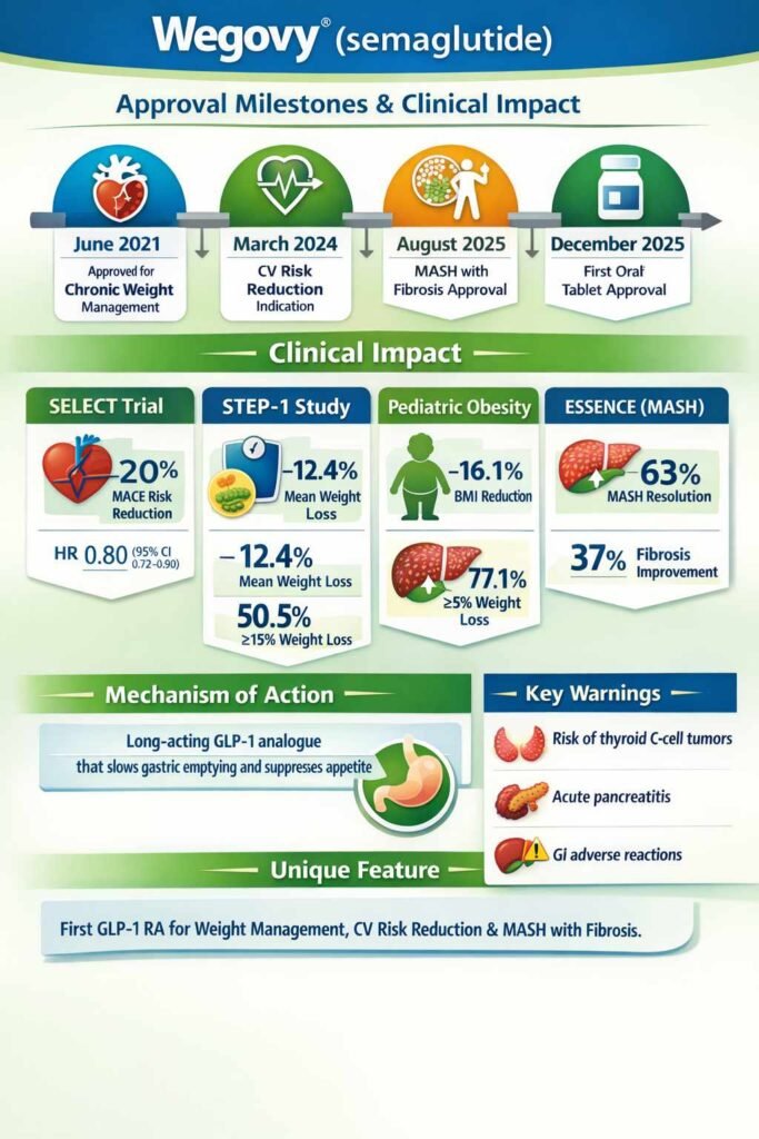 Wegovy FDA Approval: CV Risk and Weight Management in Obesity wegovy fda approval