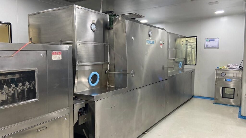 Sterile injectable pharma plant for sale in Baddi — WHO-GMP filling line