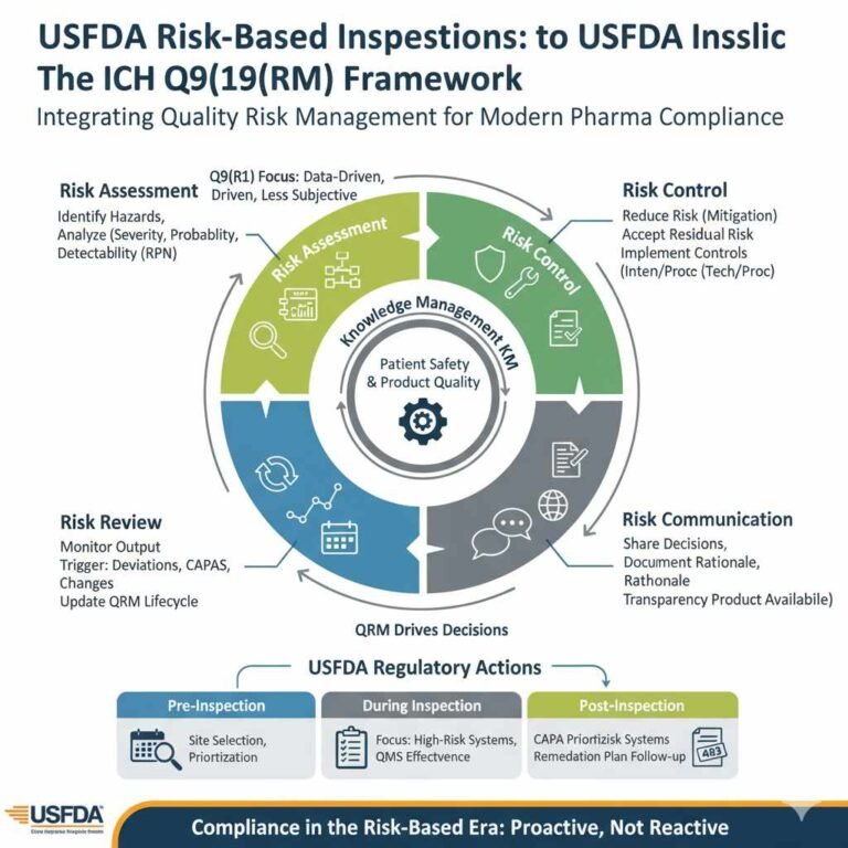 Risk-Based USFDA Inspections ICH Q9