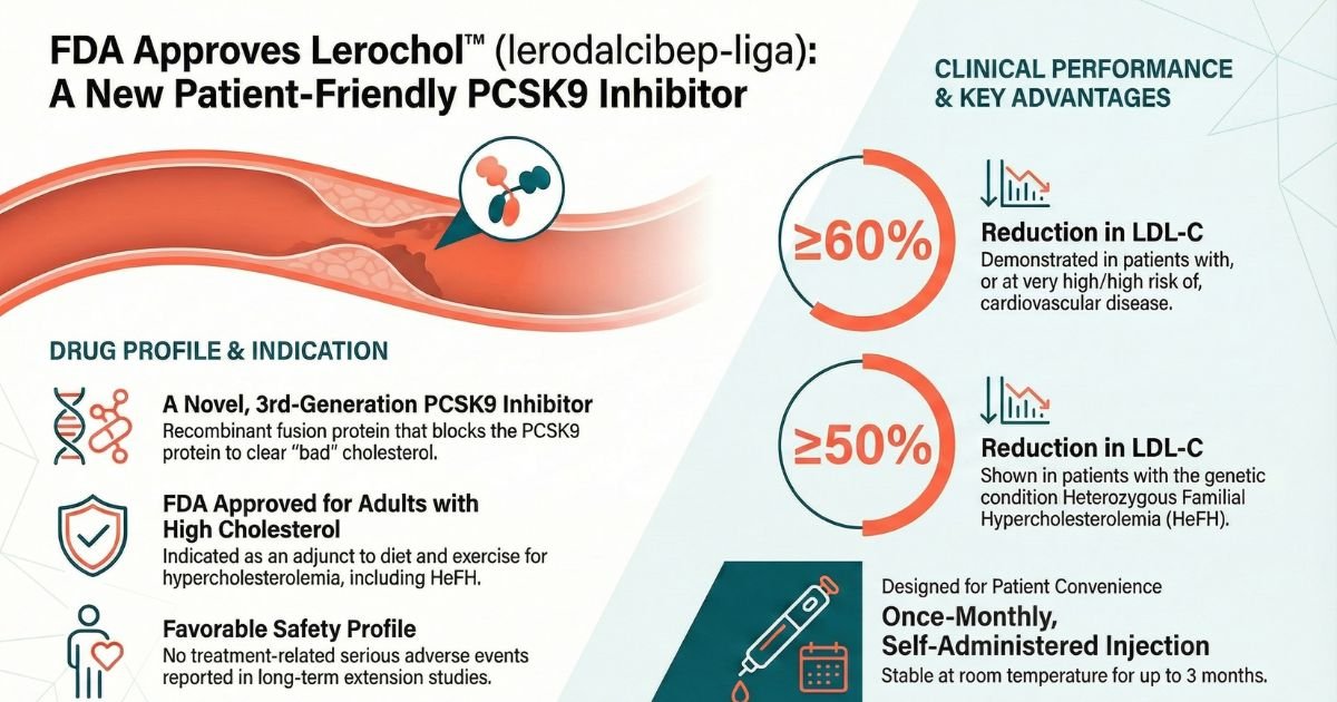 lerochol fda approval