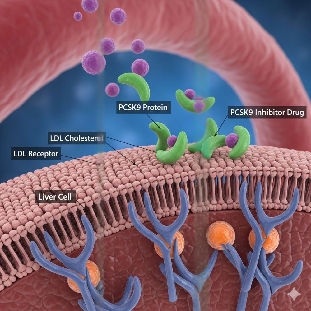 Lerochol FDA Approval: New Monthly PCSK9 Inhibitor for High Cholesterol Mechanism of Action lerochol