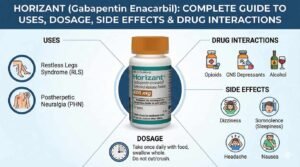 Medication guide for Horizant usage