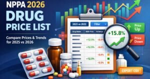 NPPA DPCO 2026 Drug Price List