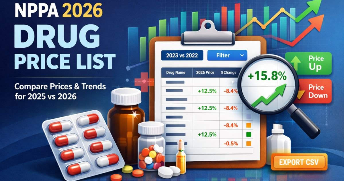 NPPA DPCO 2026 Drug Price List