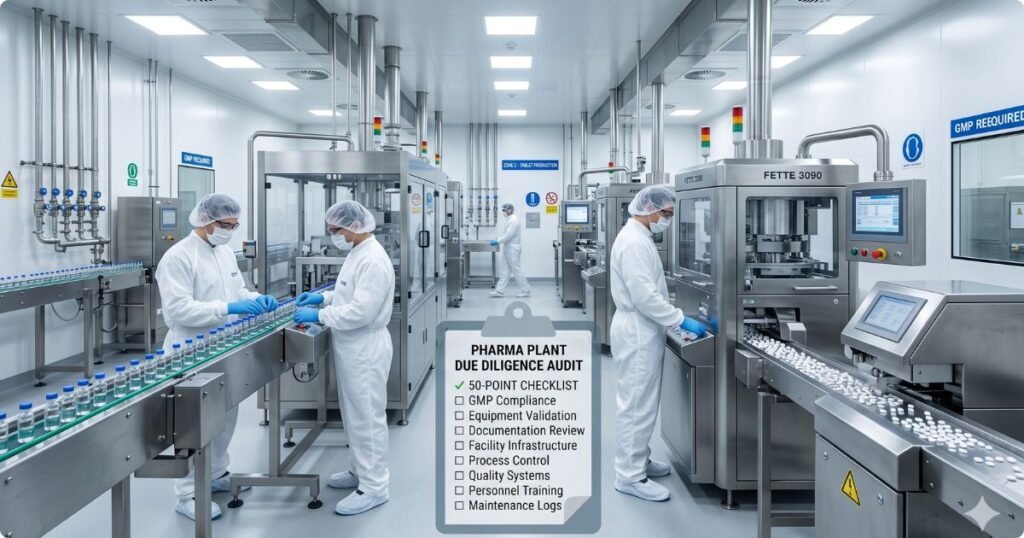 Pharma Plant Acquisition Checklist