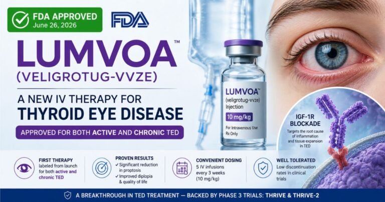 Lumvoa (Veligrotug) FDA Approval: Thyroid Eye Disease Lumvoa (Veligrotug) FDA Approval